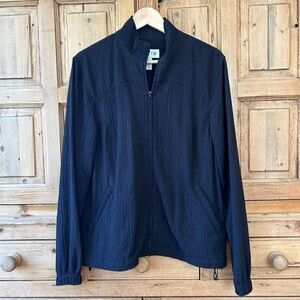 Women's Orvis Small Black‎ Full Zip Sweater